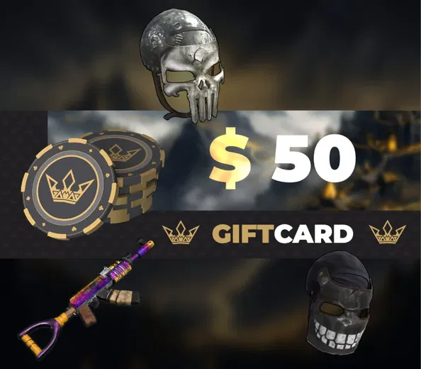 GambaGames 50 USD Gift Card (Global) gallery image 2