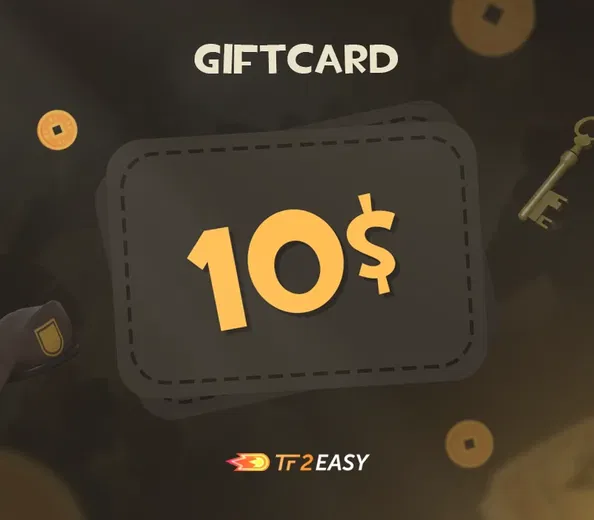 TF2Easy Coins 10 USD Gift Card (ROW) gallery image 1