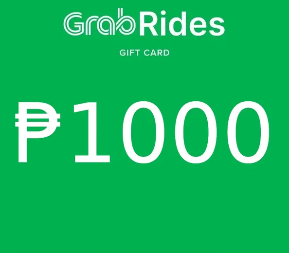 Grab Rides 1000 PHP Gift Card (Philippines) gallery image 2