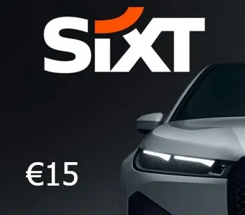 Sixt 15 EUR Gift Card (Europe)
