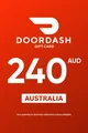 DoorDash 240 AUD Gift Card (Australia) thumb 2