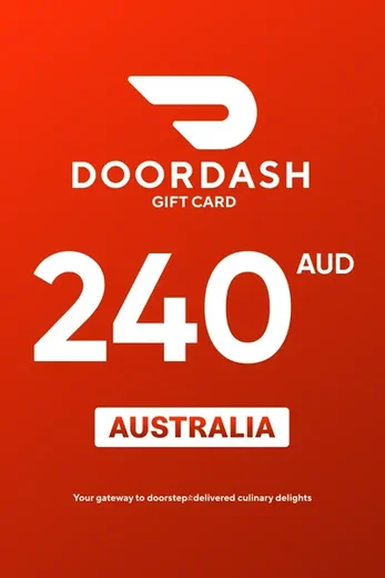 DoorDash 240 AUD Gift Card (Australia) gallery image 2