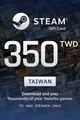 Steam Wallet 350 TWD Gift Card (Taiwan) thumb 2