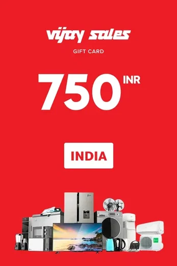 Vijay Sales 750 INR Gift Card (India) gallery image 2