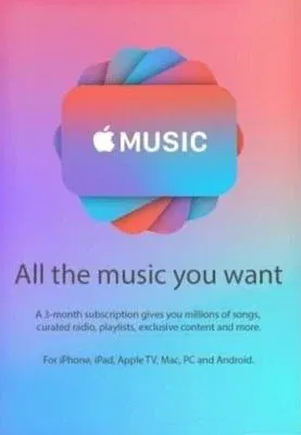 Apple Music - 5 months Subscription (United States) gallery image 2