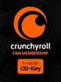 Crunchyroll Fan - 1 Month Subscription (Global) thumb 2