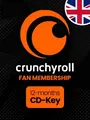 Crunchyroll Fan - 12 Months Subscription (United Kingdom) thumb 2