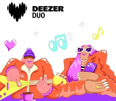 Deezer Duo - 12 Months Subscription (France) gallery image 2