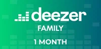 Deezer Family - 1 Month Subscription (France) thumb 2