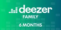 Deezer Family - 6 Months Subscription (Spain) thumb 2