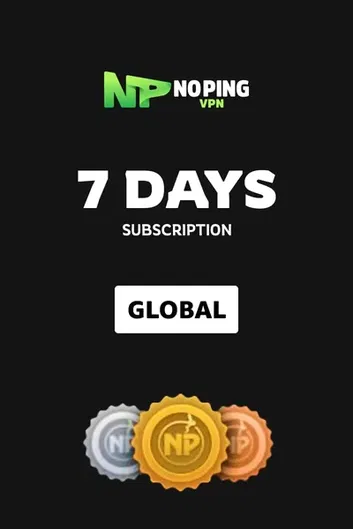 NoPing Game Tunnel - 7 days Subscription (Global)