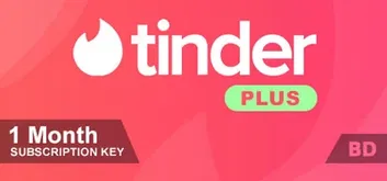 Tinder Plus - 1 Month Subscription (Bangladesh)