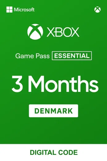 Xbox Game Pass Essential - 3 Months Subscription (Denmark) gallery image 2