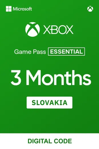 Xbox Game Pass Essential - 3 Months Subscription (Slovakia) gallery image 2