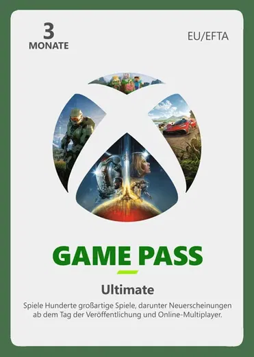 Xbox Game Pass Ultimate - 3 Months Subscription (Germany) gallery image 2