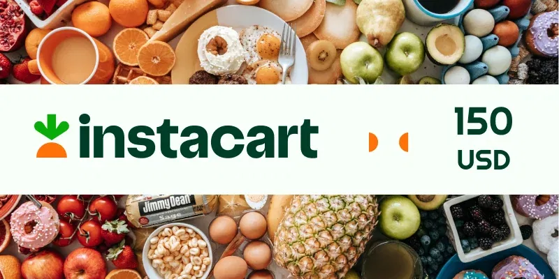 Instacart 150 USD Gift Card (United States) gallery image 2