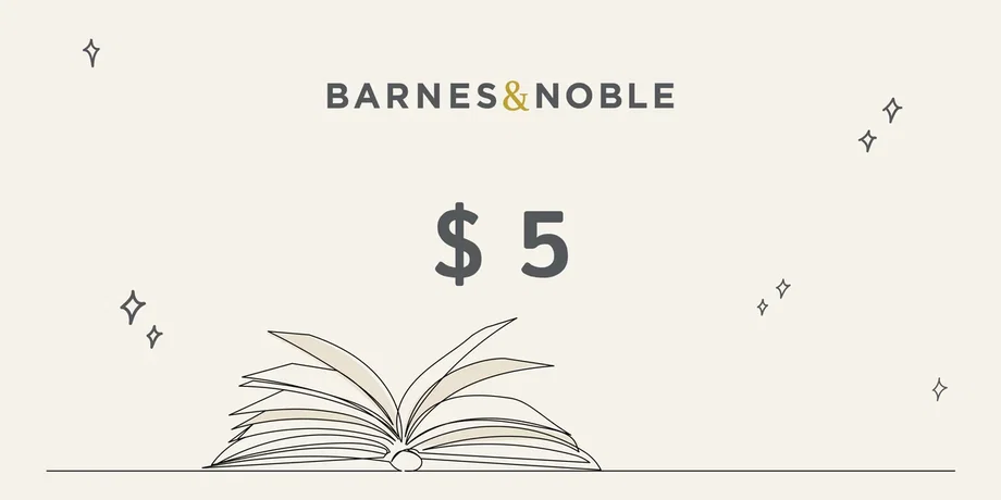 Barnes and Noble 5 USD Gift Card (United States) gallery image 2
