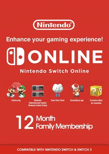 Nintendo Switch Online - 12 Months Subscription (United Kingdom) gallery image 2