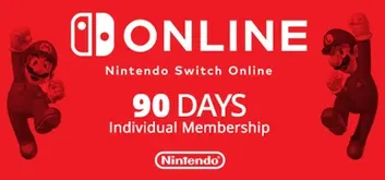 Nintendo Switch Online - 90 Days Subscription (Europe)