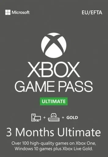 Xbox Game Pass Ultimate - 3 Months Subscription (Taiwan)