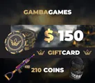 GambaGames 150 USD Gift Card (Global) thumb 2