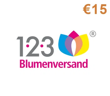 123 Blumenversand 15 EUR Gift Card (Germany)