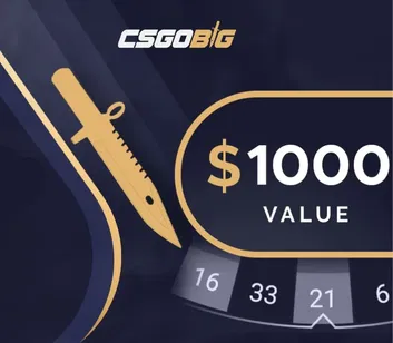 CSGOBIG 1000 USD Gift Card (Global)