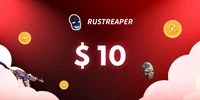 RUSTReaper 10 USD Gift Card (ROW) thumb 2