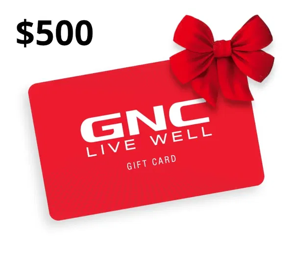 GNC 500 USD Gift Card (United States) gallery image 2