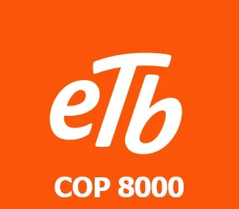 Etb Colombia 8000 COP Mobile Top-up gallery image 2