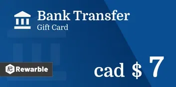 Bank Transfer C$7 CAD