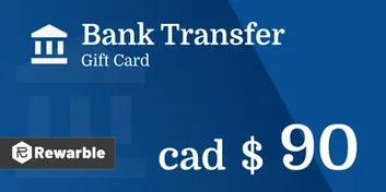Bank Transfer C$90 CAD