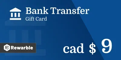 Bank Transfer C$9 CAD gallery image 1