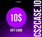 CS2CASE 10 USD Gift Card (Global) thumb 2