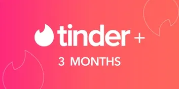Tinder Plus - 3 Months Subscription (Uruguay)