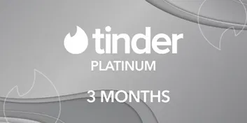 Tinder Platinum - 3 Months Subscription (Chile)