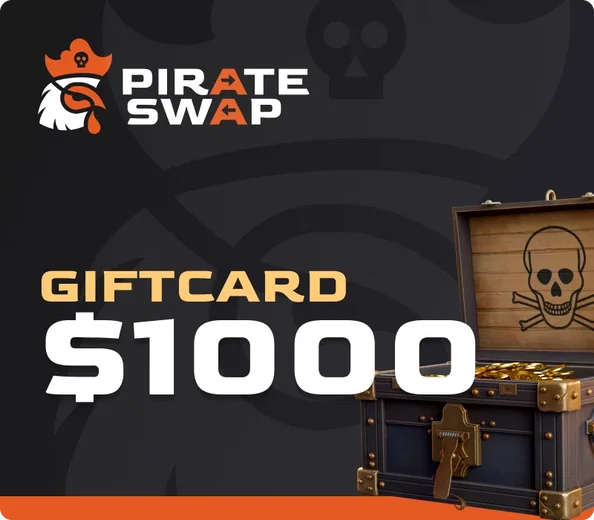 PirateSwap 1000 USD Gift Card (Global) gallery image 2