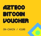 Azteco €100 EUR in Bitcoin (BTC) Crypto Voucher thumb 2