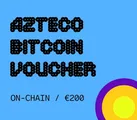 Azteco €200 EUR in Bitcoin (BTC) Crypto Voucher thumb 2