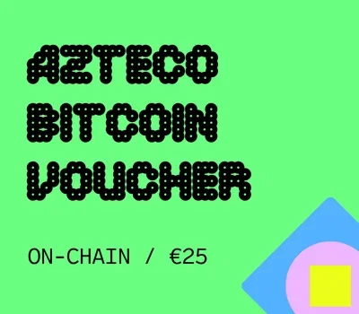 Azteco €25 EUR in Bitcoin (BTC) Crypto Voucher gallery image 2