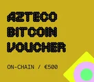 Azteco €500 EUR in Bitcoin (BTC) Crypto Voucher thumb 2