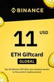 Binance $11 USD in Ethereum (ETH) Crypto Voucher thumb 2