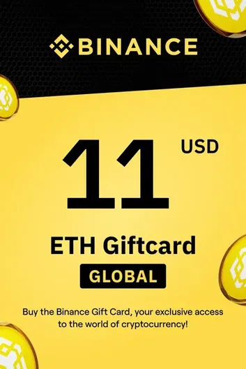 Binance $11 USD in Ethereum (ETH) Crypto Voucher