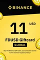 Binance $11 USD in First Digital USD (FDUSD) Crypto Voucher thumb 2