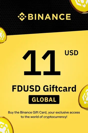 Binance $11 USD in First Digital USD (FDUSD) Crypto Voucher