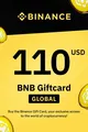 Binance $110 USD in Binance Coin (BNB) Crypto Voucher thumb 1