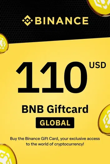Binance $110 USD in Binance Coin (BNB) Crypto Voucher