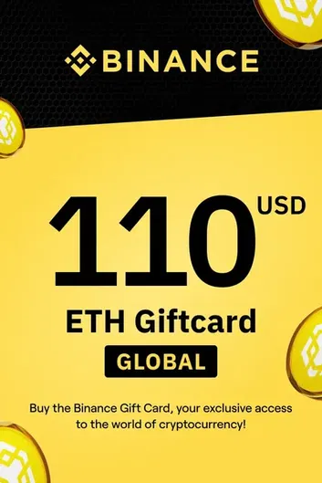 Binance $110 USD in Ethereum (ETH) Crypto Voucher