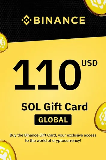 Binance $110 USD in Solana (SOL) Crypto Voucher