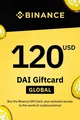 Binance $120 USD in Dai (DAI) Crypto Voucher thumb 1